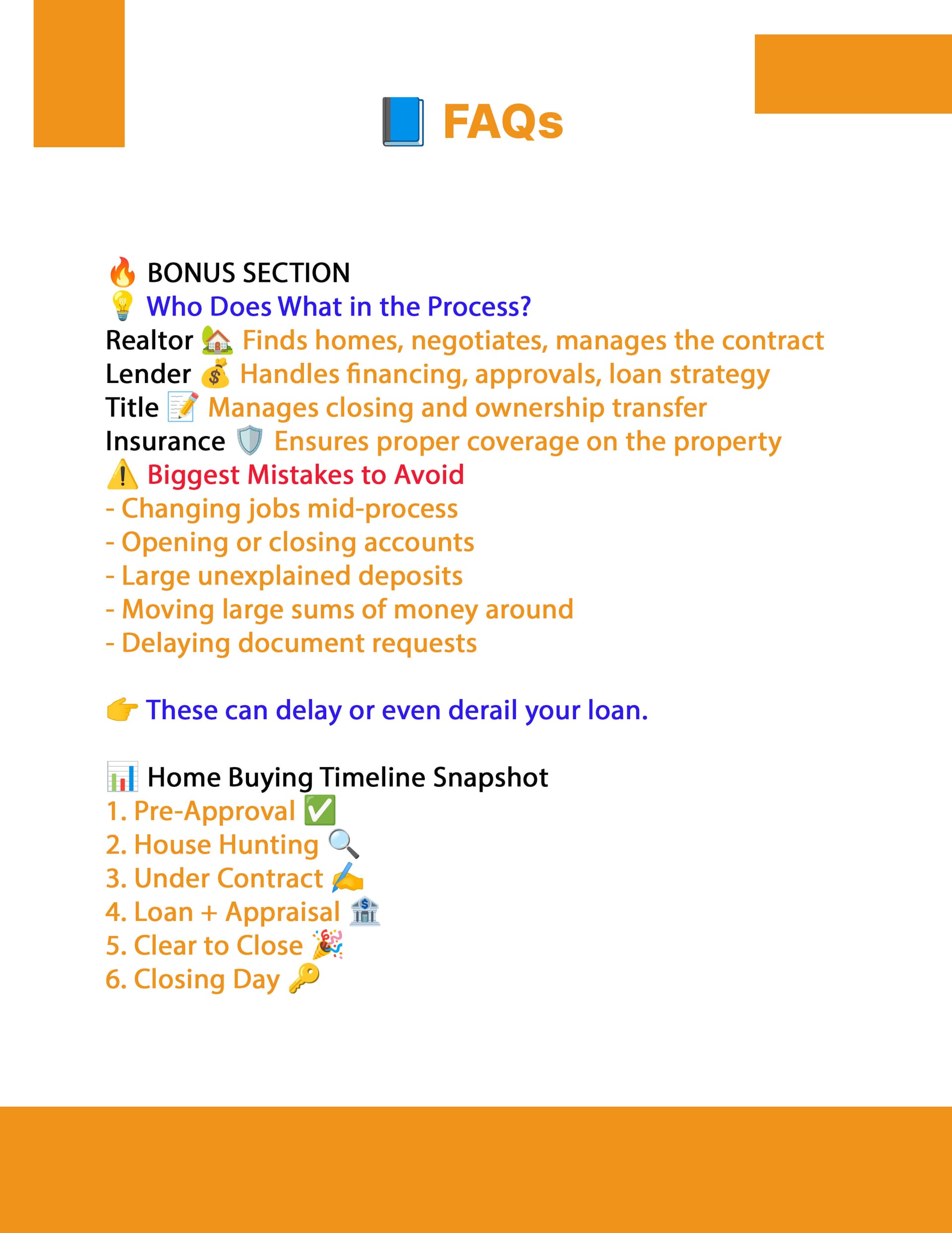 Real Estate FAQ page 5