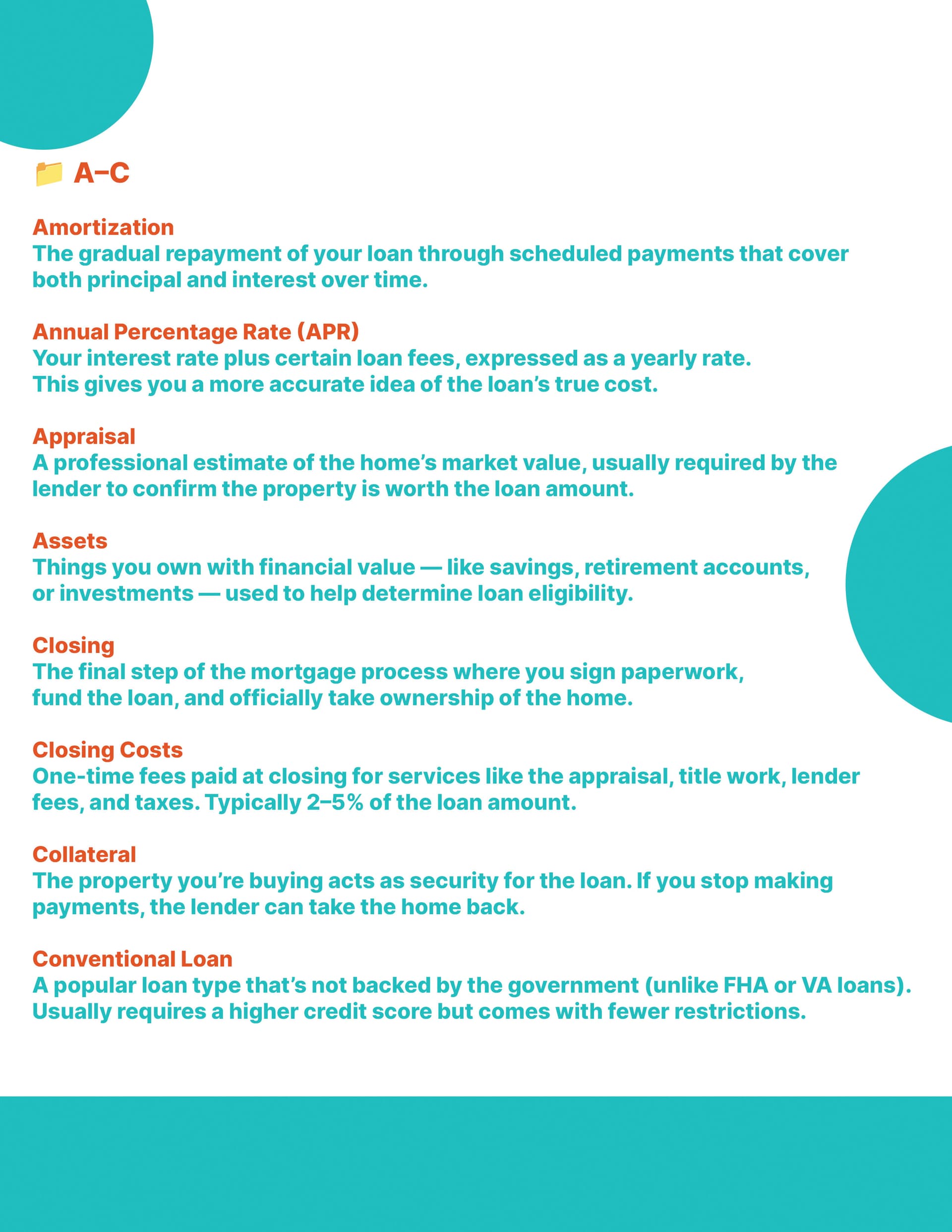 Glossary of Real Estate Terms page 2